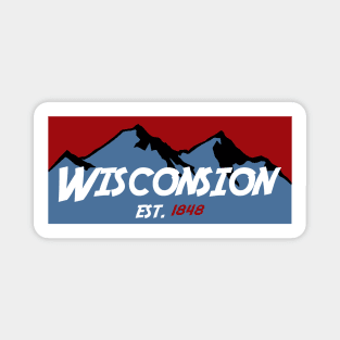 Wisconsin Mountains Sticker